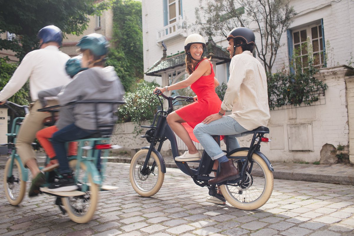 Un nouvel acteur dans l'univers du vélo électrique allongé : Gaya 🇫🇷 inaugure aujourd'hui sa boutique à Paris. Cette start-up a été fondée par Amélie Guicheney (ex Evaneos) et Jacques Bonneville. Le prix d'entrée du modèle compact est de 1.700 €