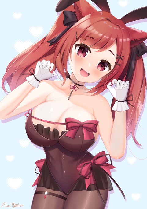 #アズールレーン 
#碧蓝航线 
#AzurLane 
アズレンの伊19ちゃん(バニー🐰)です🌊💕 