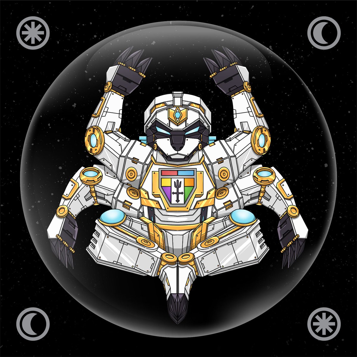 ImperiumUnivers's tweet photo. The multi-talented  creator from Penang  @de_verse_ity 
has just dropped extra NFTs.

Check them out :
Red Divine Jaeger Machine #44 

https://t.co/E5JDtLAoN9

White Divine Jaeger Machine #45 
https://t.co/cRamqTjagt

#NFTshill 
#NFTCommunity
#bnb #pentasian
@Pentasian https://t.co/grrjpSdDRp