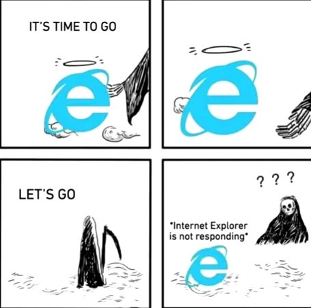 Tom Warren on Twitter: "is Internet Explorer ever truly dead?  https://t.co/KQGndprUxn" / Twitter