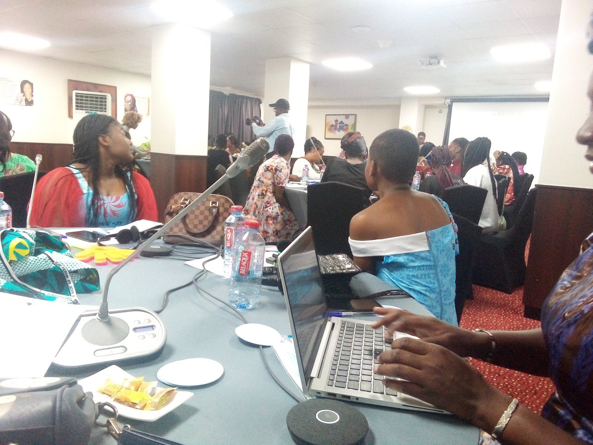 ohenewafranca's tweet photo. The 2nd girls and Young Women's Festival is ongoing at the Alisa Hotel, Ghana. Here to celebrate the efforts of girls and Young Women towards development.
#ISpeak4Myself https://t.co/OO4ExC1R2m