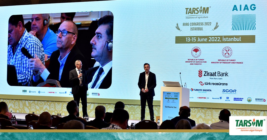 36. Uluslararası Tarım Sigortacıları Birliği (AIAG) Kongresi Devam Ediyor

Haberin detaylarına web sitemizden ulaşabilirsiniz.

tarsim.gov.tr

#tarımsigortasızolmaz #tarımsigortası #tarsim #tarımınsigortasıyız