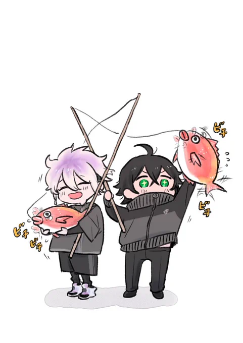 ※ミュ
テンエドちゃんと鯛 