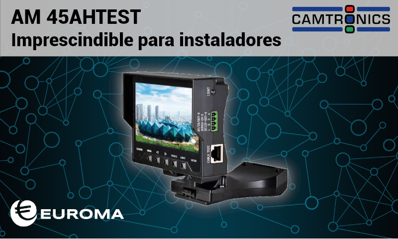 Euroma_Telecom's tweet photo. AM45AHTEST
Imprescindible para instaladores
https://t.co/cxbgEqSh8Q
#euroma_telecom #seguridad #monitor #tester #IP https://t.co/E9m1nGTRo3