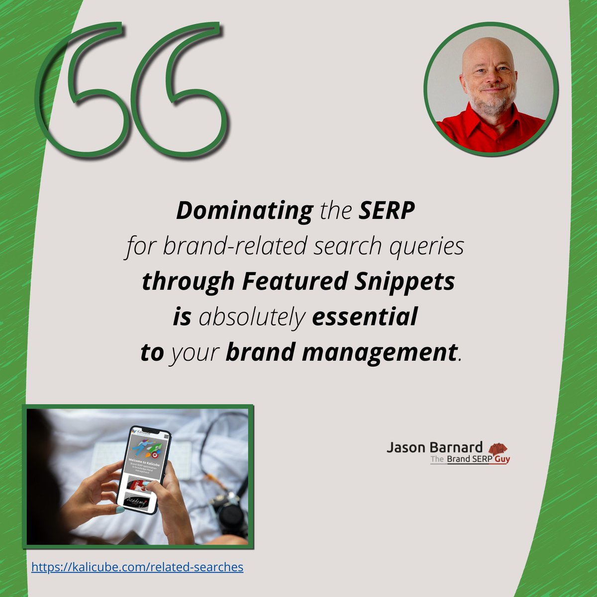 TheBrandSERPGuy's tweet photo. Related searches in SEO :)
Showing up in Google’s #RelatedSearches on your competitors’ Brand SERP is absolutely “buzzworthy” ;)
The Brand SERP Guy (Jason Barnard) will tell us why :)
#SERPfeature #KalicubeFAQ
Learn more here >>
https://t.co/XoT2Y8MjFI https://t.co/m08BxaHVTX