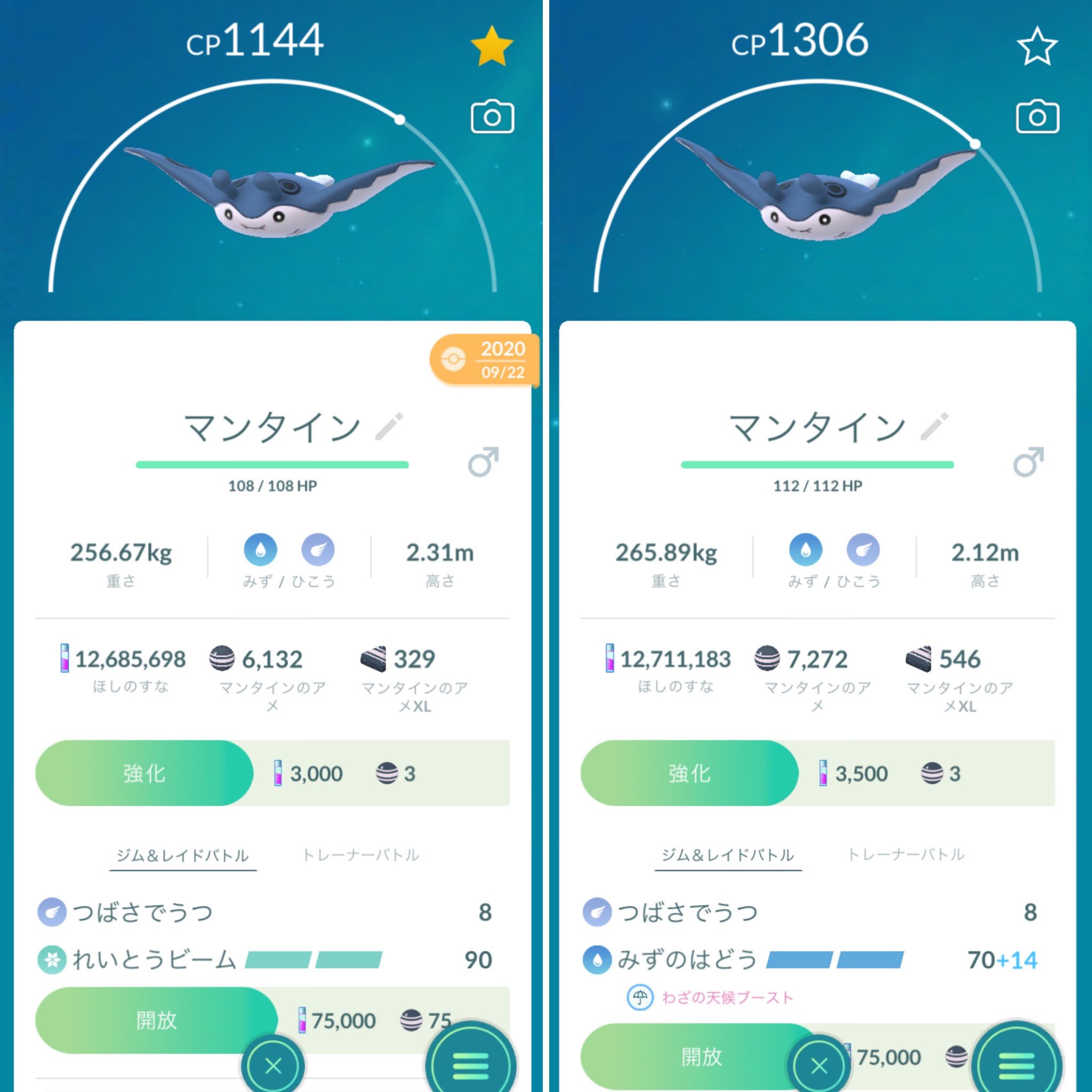ポケモンgo部 ロケットニュース24 メガレベルmaxの威力を検証 原田 メガシンカ無し 192匹捕獲でアメxlは45個 確率は23 サンジュン メカレベルmax 228匹捕獲でアメxlは217個 確率は95 ね メガレベルmaxにしたくなったでしょ T Co