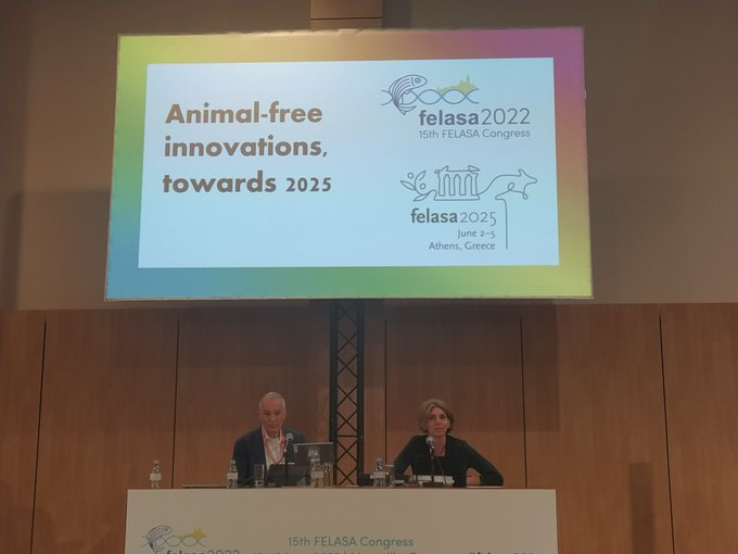 HSBLAS1's tweet photo. Thanks to all the inspirational speakers in the "Animal-free innovations" session in #felasa2022
We are looking forward to listening to all the innovations in Athens #felasa2025 https://t.co/H2yuGi8rfi