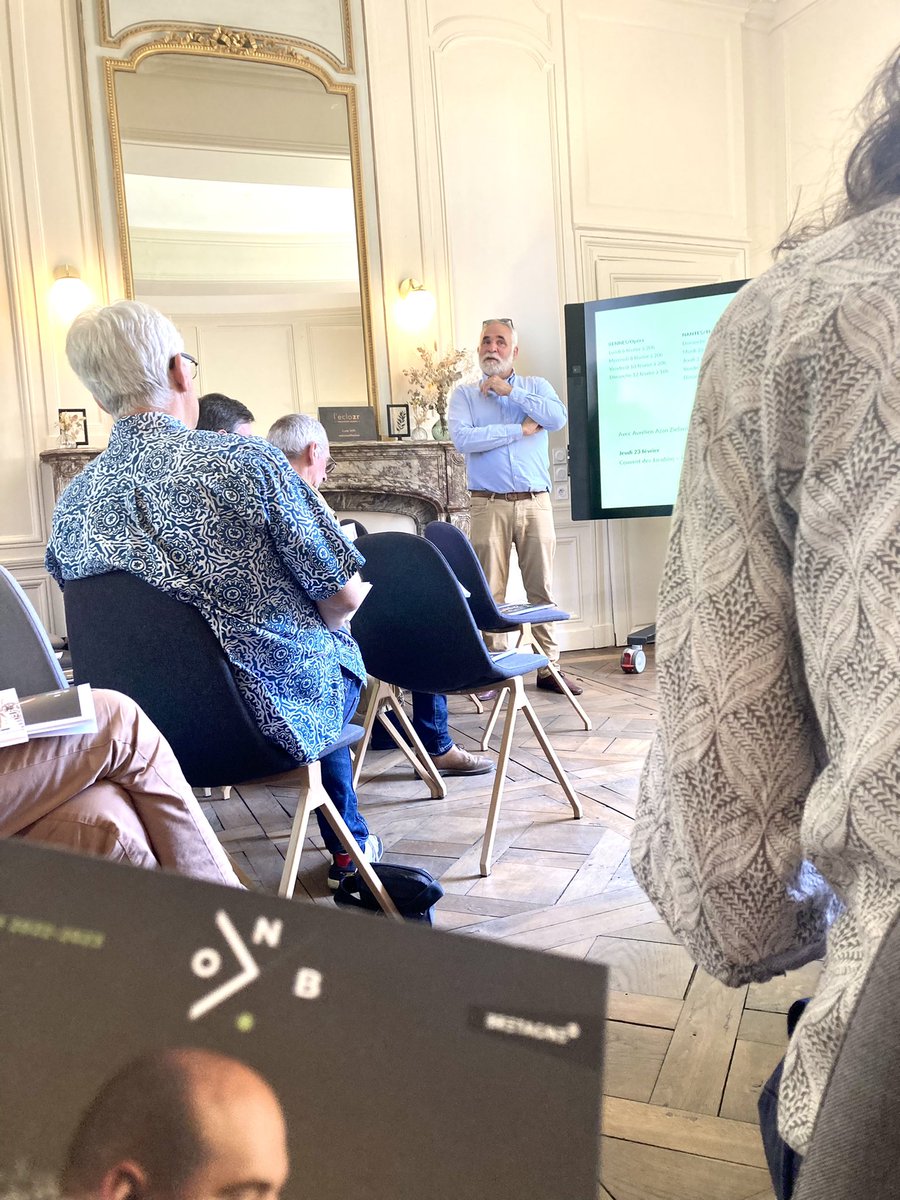 Une programmation passionnante pour la saison 2022-23 de l'<a href="/ON_Bretagne/">ONB</a>.
Des tours du monde, des tours de France et des tours de Bretagne en perspective ! 🌍 🇫🇷 #GwennHaDu 😉Merci pour l'invitation à votre conférence de presse ce midi <a href="/ON_Bretagne/">ONB</a> !