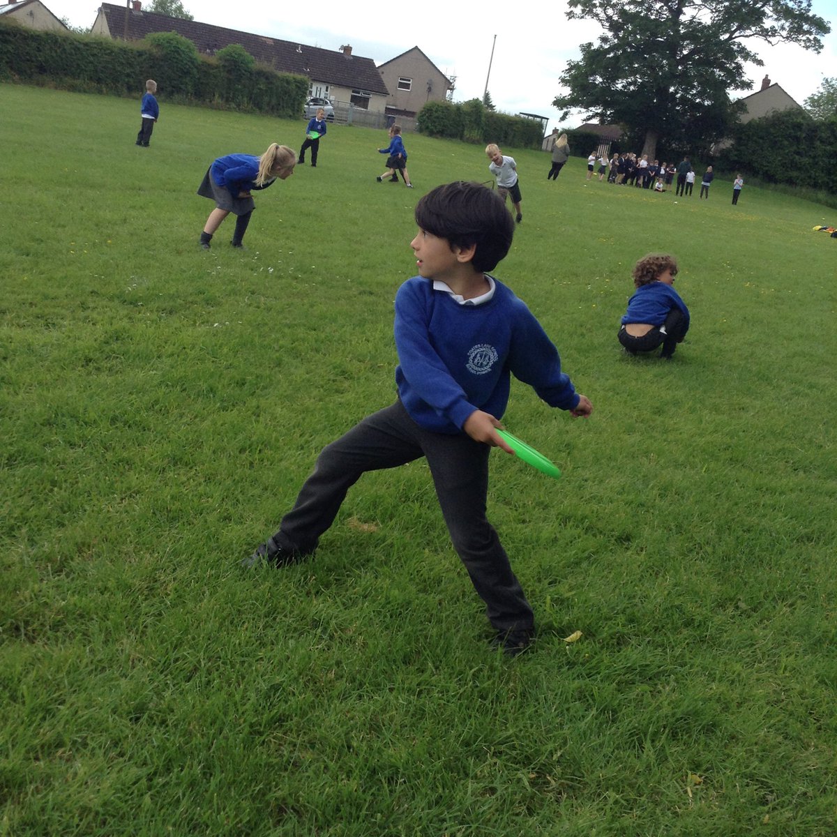 Year 1 and 2 really enjoyed their Frisbee sessions yesterday with <a href="/_Sportscool/">SportsCool</a>