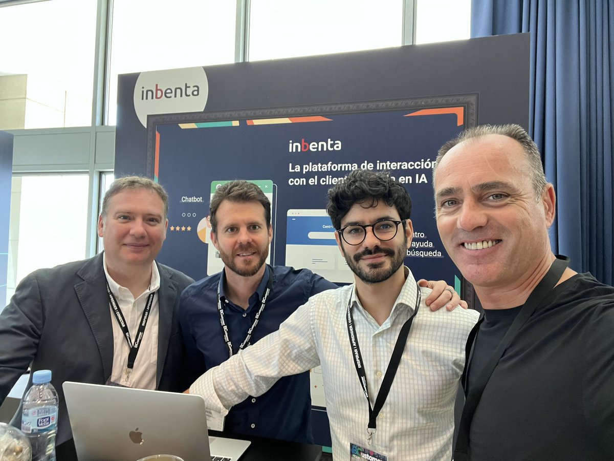 Great show in Barcelona! <a href="/inbenta/">Inbenta</a> customercongress.es <a href="/BCCongress/">BCustomer & Employee Week / BCC</a>