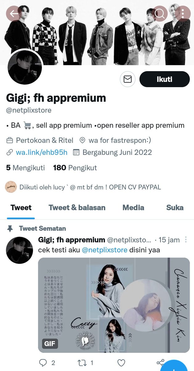 bobabrulle's tweet photo. ABBOS PENIPU BERAKSI LAGI 💩
[HELP RT PLS] 

dgn akun barunya dan nomor barunya si penipu bangsat ini berulah lagi dgn menarik reseller untuk join di grup dia. ini AKUN BARU DIA @netplixstore #zonauang #zonajajan #zonaBA #zonabu https://t.co/4qJMx60K1s