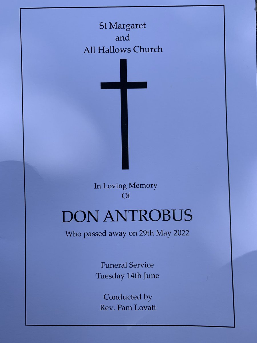Former headmaster of our (junior) school - today a celebration of his life and thanks for his service to Christian education in which his family and friends will be remembered in prayer both in school and church.
<a href="/livdioceseed/"><a href="/LivDiocese/">Diocese of Liverpool</a>Ed</a> <a href="/OrfordMargaret/">St Margaret, Orford</a> @LivDiocese