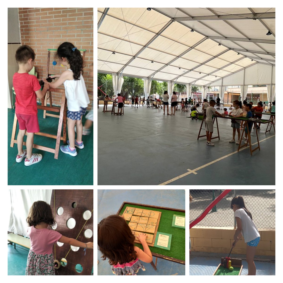 DAlbaCeip's tweet photo. Juegos "desenchufados" para todo el alumnado del centro por cortesía del AMPA. Que buen rato estamos pasando 👏👏👏 https://t.co/6TowyxDHC9