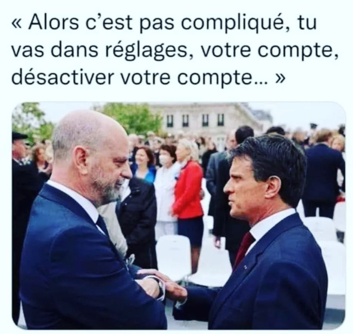 Dominiq49230998's tweet photo. #Blanquer #BlanquerOut #Valls #VallsOut #legislatives2022 #legislatives #legislative2022 https://t.co/QAHA0nebx4