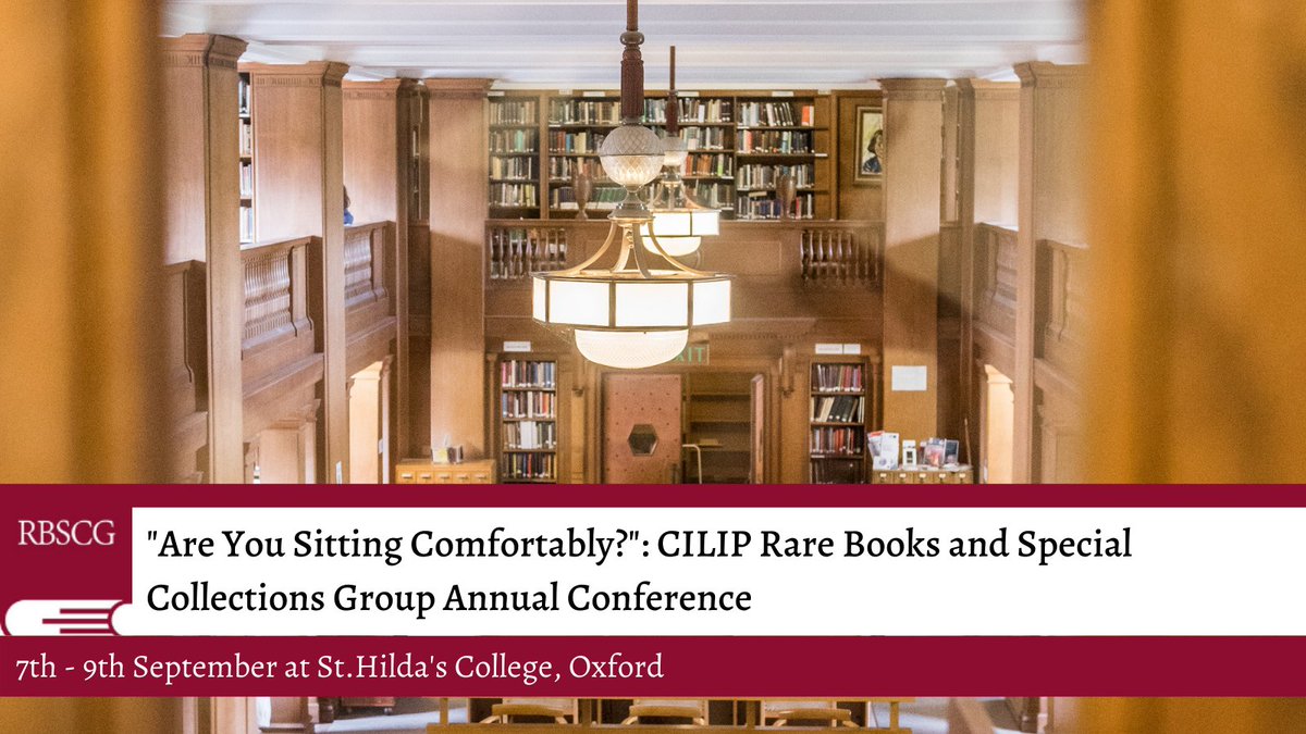 The conference - "Are You Sitting Comfortably?" - will be held at St. Hilda's College, 7-9th Sept 2022.

The aim this year is to arm delegates with the tools to tell new stories with existing collections, collecting to tell untold stories, &amp; to meet uncomfortable stories head on.