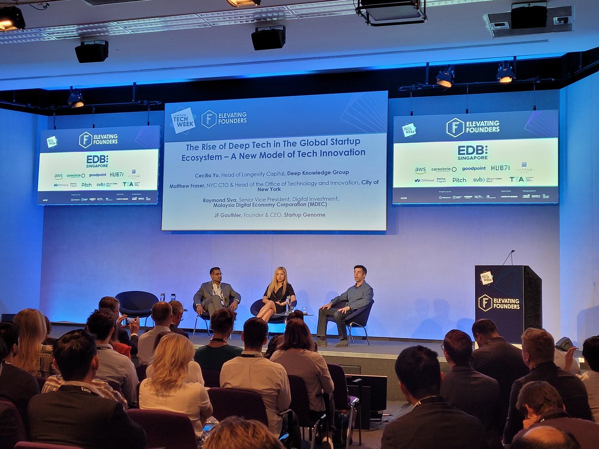 Great discussion on  #deeptech #startups. Thanks <a href="/JFGauthier/">JF Gauthier</a> &amp; the rest of the panel #LTW #technology