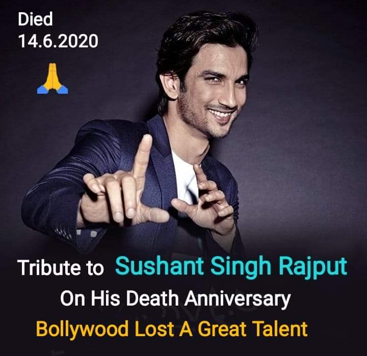 Sushant Singh Rajput
#SushantSinghRajput
Great #Bollywood Superstar
Gone too Soon
2years Of Injustice to Sushant
Prime Minister Narendra Modi must do something
#BoycottBollywood #SushanthSinghRajput #JusticeForSushantSinghRajput #RheaChakraborty