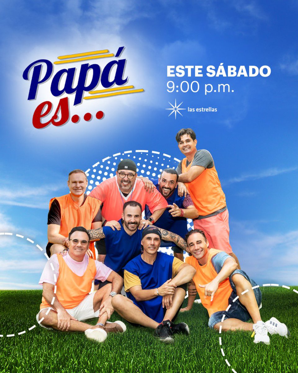 AnaMaríadelaTorre (@anamadelatorre) on Twitter photo Este sábado #PapáEs <a href="/alantacher/">Alan Tacher</a> <a href="/RICH_MARGALEFF/">Ricardo Margaleff</a> <a href="/FerdinandoVal/">Ferdinando Valencia</a> <a href="/Juanjoulloatv/">Juanjo ulloa</a> <a href="/gerryquiroz/">Gerardo Quiroz</a> <a href="/SergioMayerb/">Sergio Mayer B.</a> <a href="/marccrosas/">Marc Crosas</a> <a href="/brenkellerman/">BRENDA KELLERMAN</a> ⬇️ Este sábado #PapáEs <a href="/alantacher/">Alan Tacher</a> <a href="/RICH_MARGALEFF/">Ricardo Margaleff</a> <a href="/FerdinandoVal/">Ferdinando Valencia</a> <a href="/Juanjoulloatv/">Juanjo ulloa</a> <a href="/gerryquiroz/">Gerardo Quiroz</a> <a href="/SergioMayerb/">Sergio Mayer B.</a> <a href="/marccrosas/">Marc Crosas</a> <a href="/brenkellerman/">BRENDA KELLERMAN</a> ⬇️