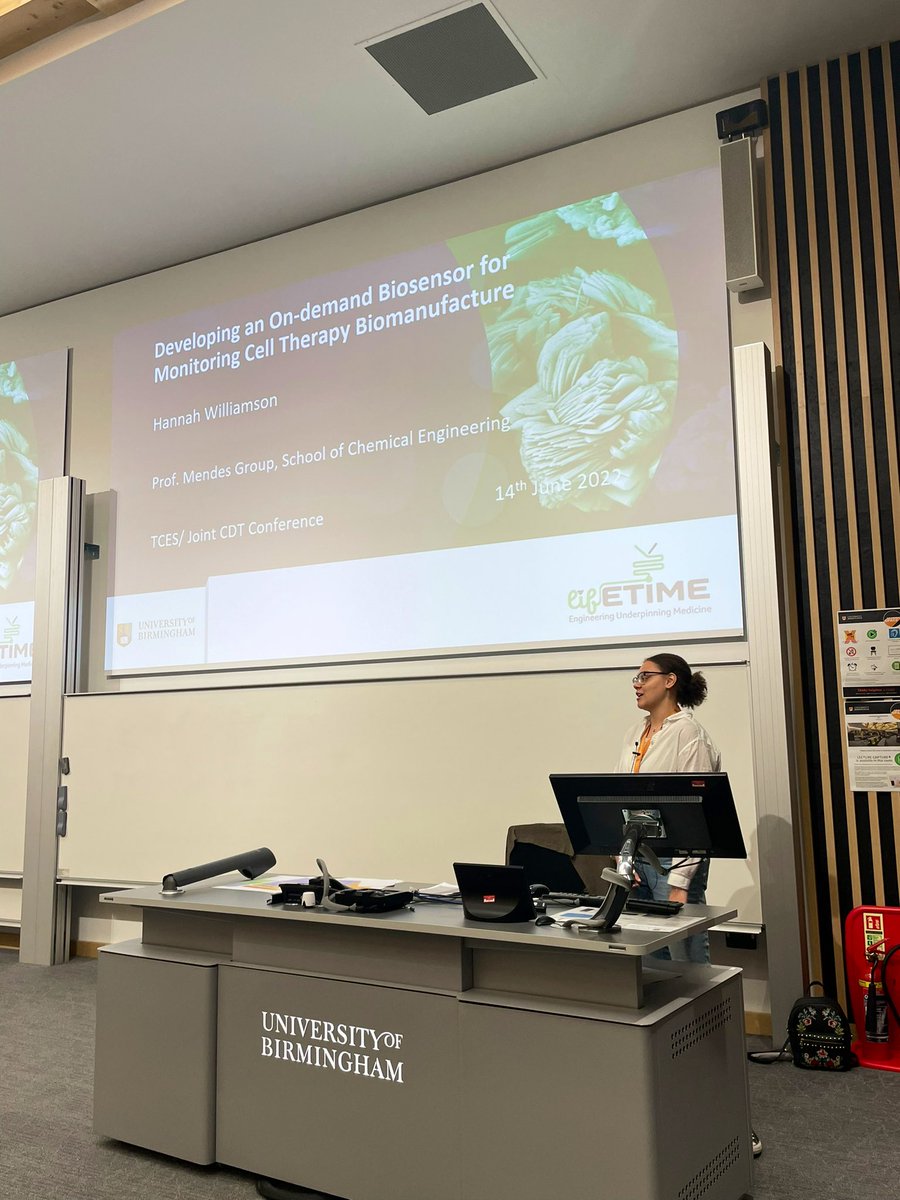 CDTJointConf's tweet image. A huge lineup of student talks and poster flashes in the Enabling Technologies and Biomaterials session 👏 #TCESxCDTs