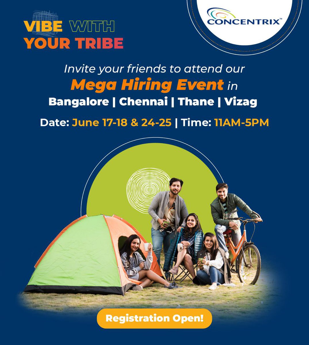 GuptaVikas72's tweet photo. Put your talent to work !!
Concentrix has a career opportunity waiting for you! 

#careers @ConcentrixIND https://t.co/fQDvXpgCvT