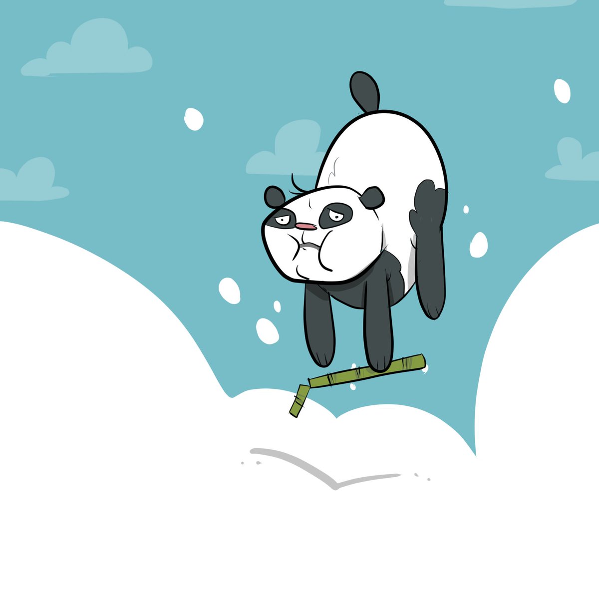 david_buist's tweet photo. It's a bird, it's a plane, it's a #pandaloon? Welcome to #PandaLoonDay brought to you by the good folk at the #animaloon_collective.
#sillyart #alittlebitoffun #panda @Animaloonies https://t.co/Y8HqJr5Woy
