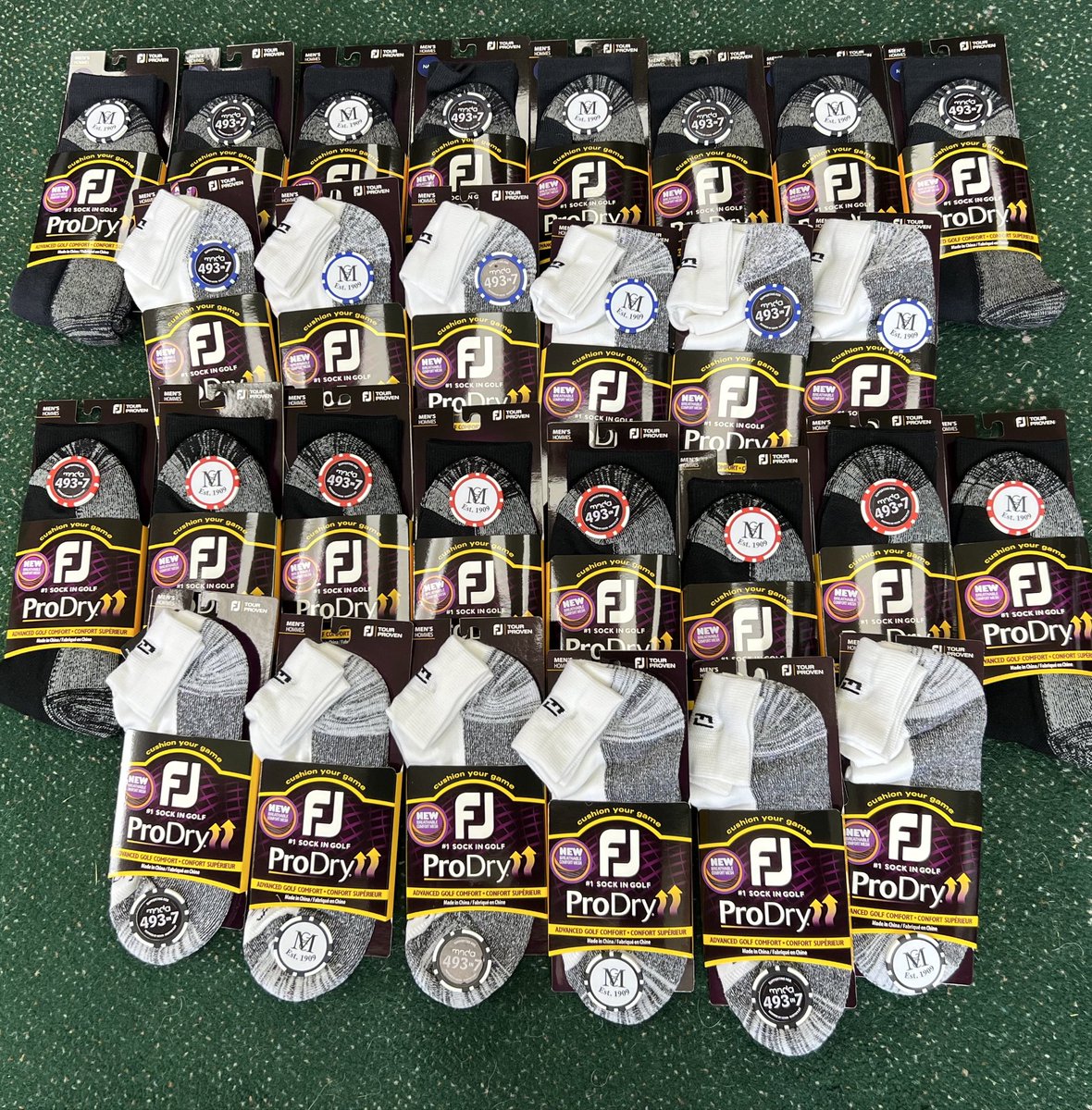 martinheggie's tweet photo. Thank you @FootJoyEurope @FootJoy hoping that #1sockingolf will save my feet next week #493in7 @mndassoc @Rob7Burrow @LDUGC @YUGCUK https://t.co/Nr3WM2jSiz