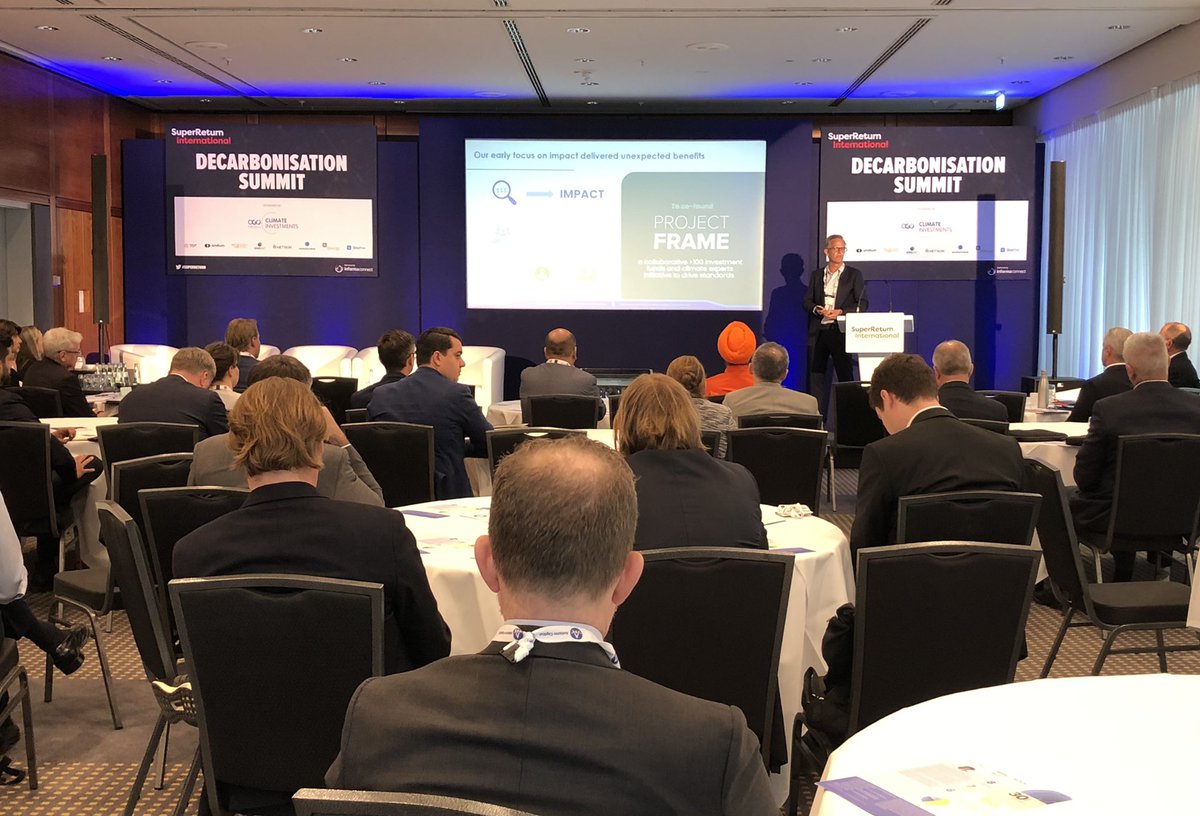 The investor community needs transparent &amp; verified #climateimpact measurements to identify high-impact potential opportunities, OGCI Climate Investments’ Matthew Harwood told the #Decarbonisation Summit at #SuperReturn <a href="/SuperReturn/">SuperReturn</a>. Read OGCI CI's first Impact Report now.