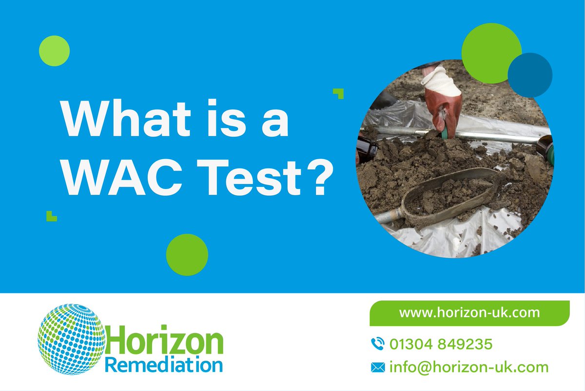 HorizonRem's tweet photo. Waste Acceptance Criteria (WAC) determines how types of waste are assigned to particular landfill.
The test analyses leaching ability of contaminants to identify how they'll act in landfill.
Soil waste must first be classified as non-hazardous or hazardous before WAC testing. https://t.co/RPjPRCYjiw