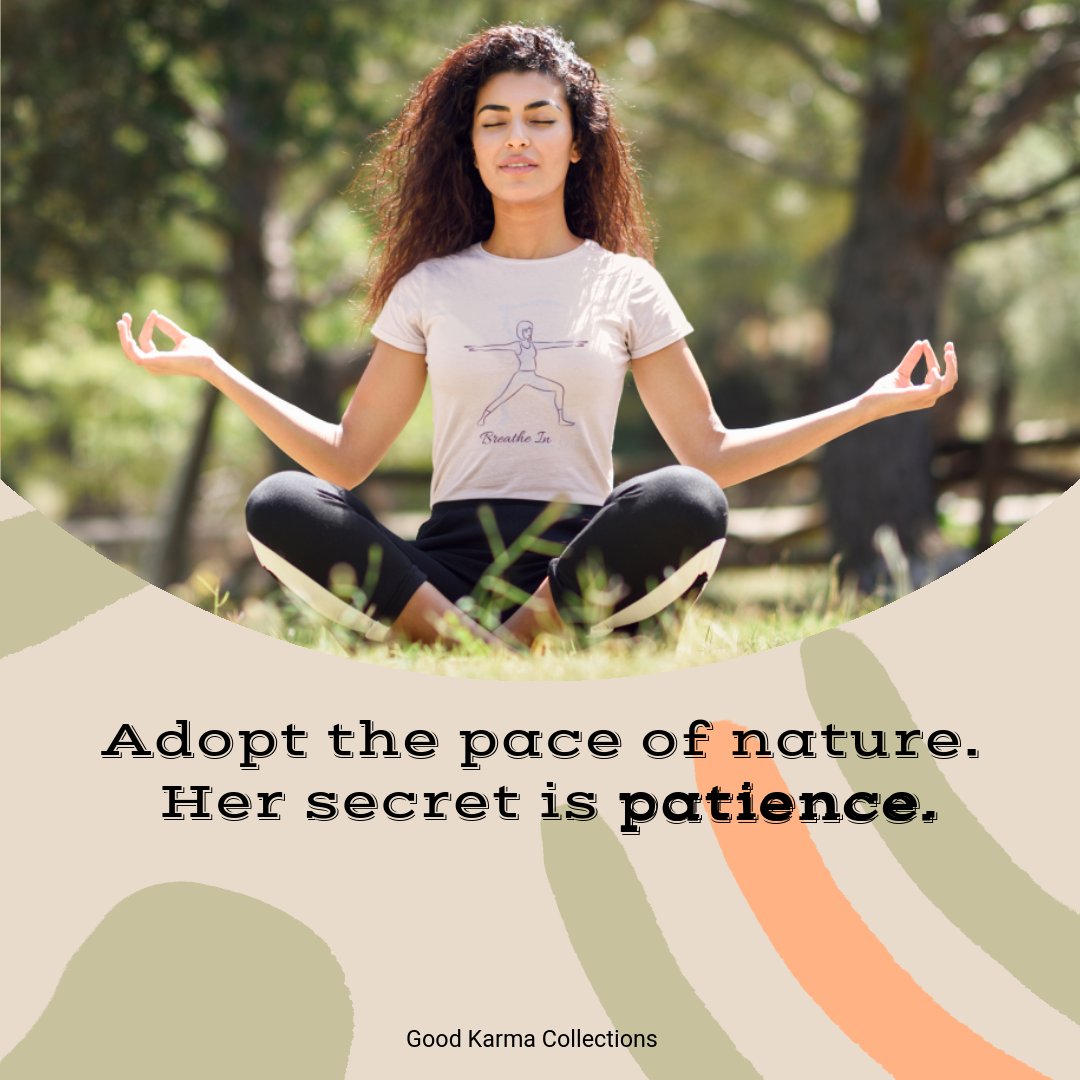brand_karma's tweet photo. Adopt the pace of nature. Her secret is patience.

BREATHE IN BREATHE OUT T-Shirt https://t.co/qmwOPpe7mv⁠
⁠⁠
#yoga #fitness #meditation #love #yogalife #mindfulness #workout #yogateacher #yogalove #gym #motivation #namaste #health #wellness #yogagirl #nature #healing #peace https://t.co/L3wHZZMO92