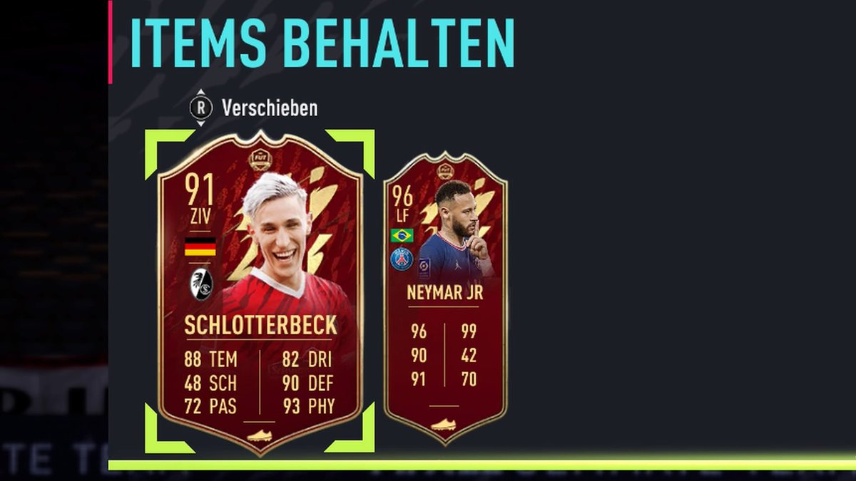 Schlotte in rot gezogen😍