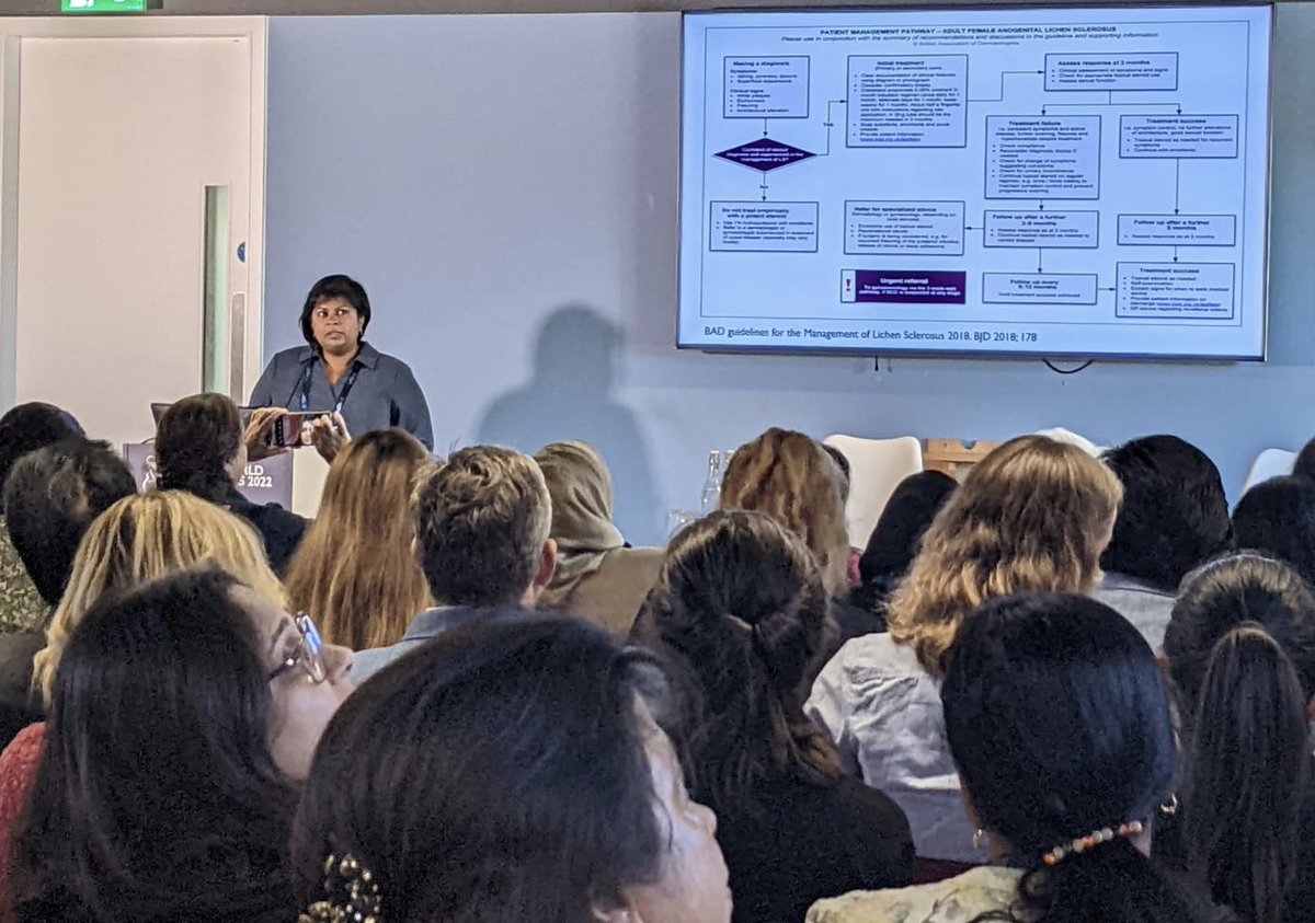 drvsivalingam's tweet photo. Proud to represent the @bssvd_org at #RCOG2022 world congress. Great discussion with the audience highlighting the need for more research esp RCTs in #vulval disease. @CebdNottm @FBMH_UoM @VulvalCancerUK @LSclerosus https://t.co/ITVfr7nEQS