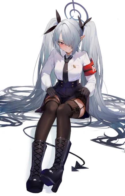 イオリwithガーターベルト #ブルアカ 