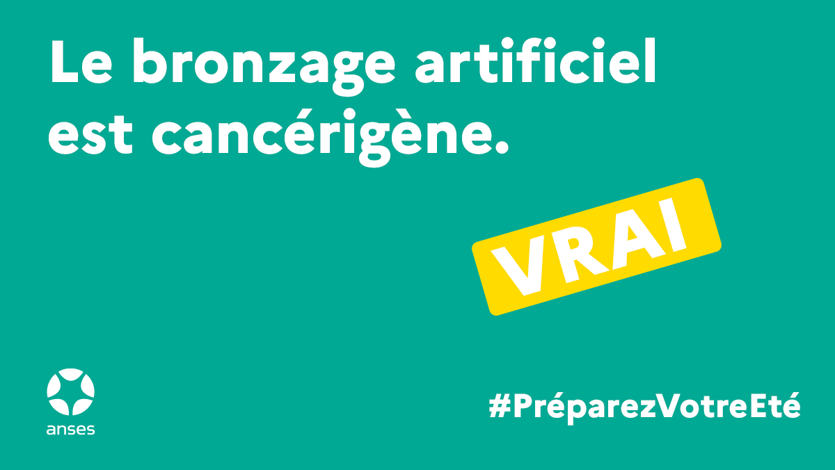 🔆 Avec l’arrivée de l’été, la tentation est grande de "préparer" sa peau au soleil en cabine de bronzage. 
Cette pratique est-elle sans risque ? 
On démonte les idées reçues dans notre vrai/faux.
#PréparezVotreEté

👉 bit.ly/3Nxl64O