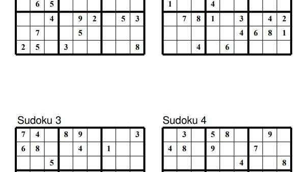 _Pasatiempos_ on X: Sudoku para imprimir nº 36