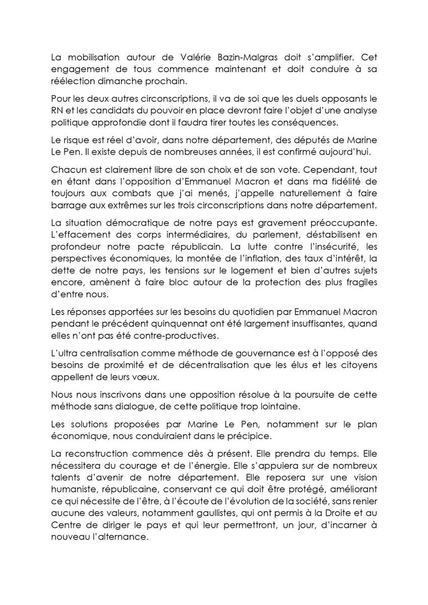 François Baroin tweet media