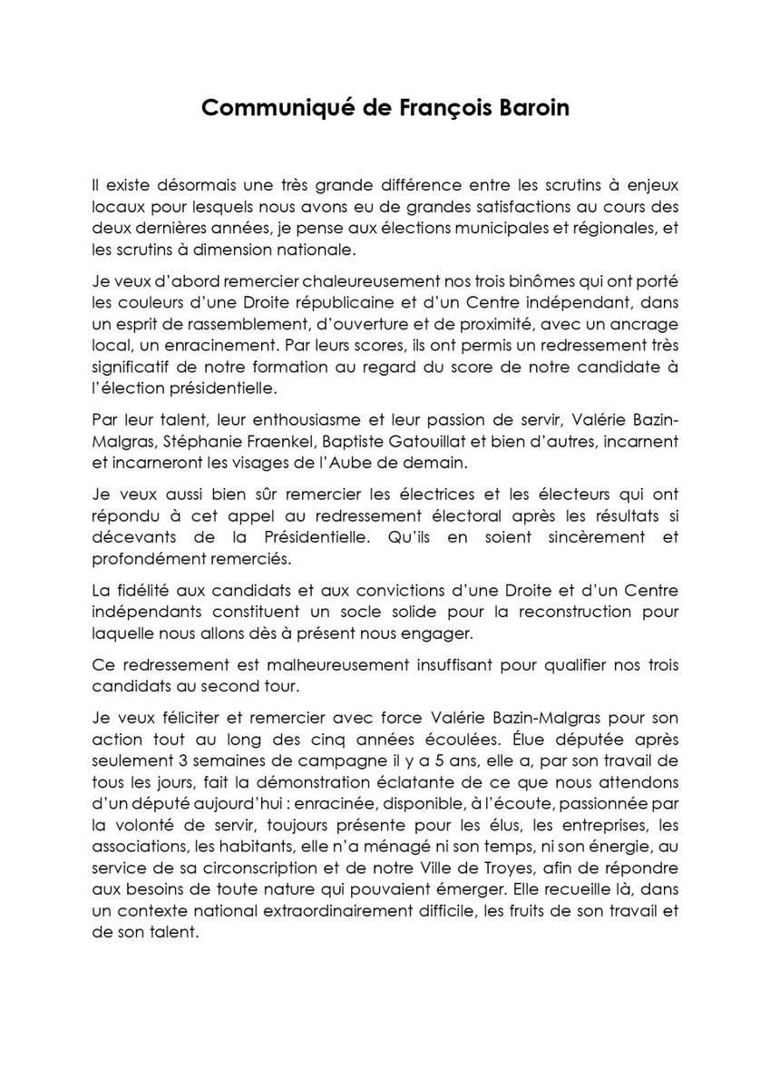 François Baroin tweet media