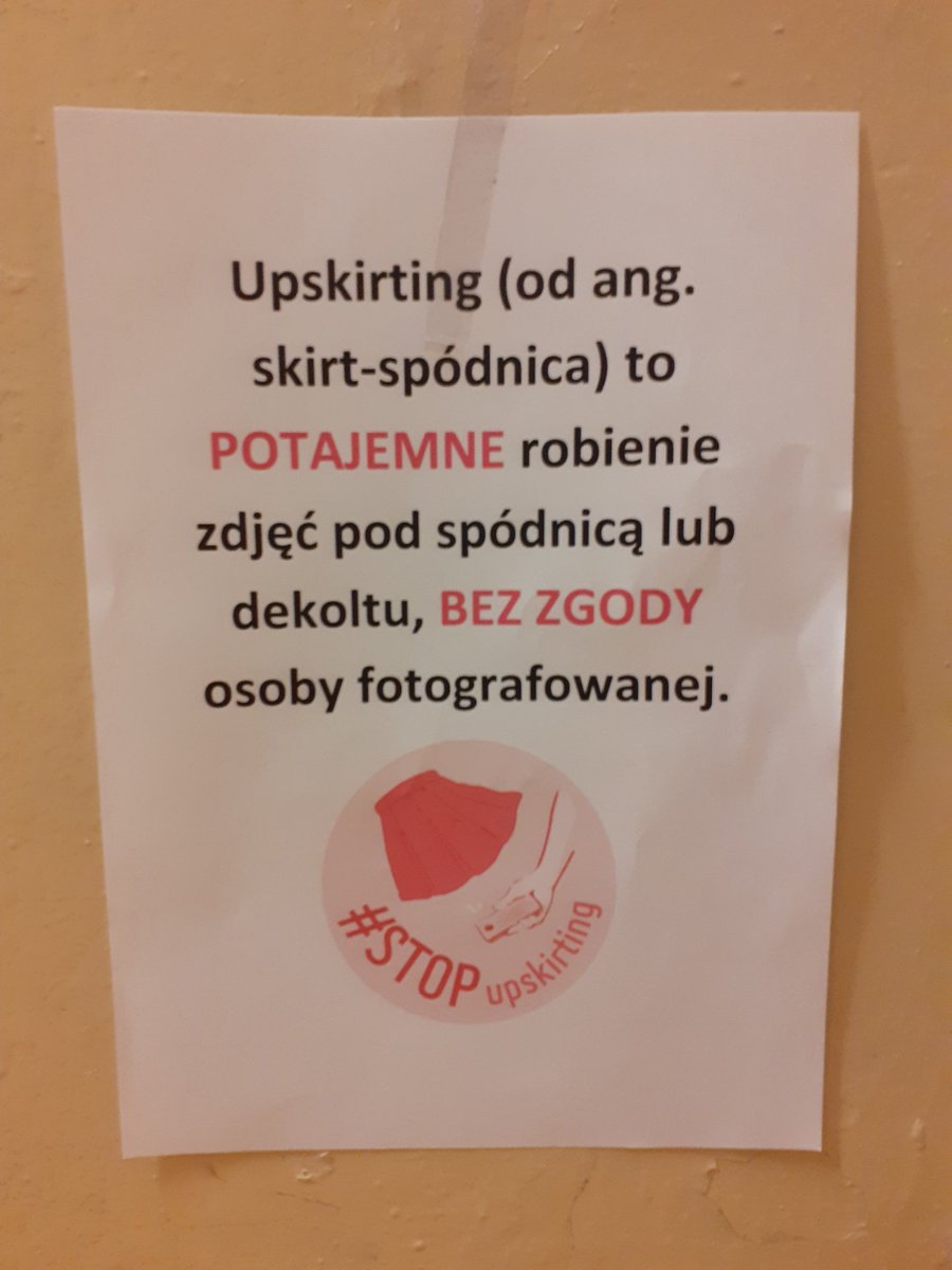 ❗❗
UWAGA

w ostatnim czasie w jednej ze szczecińskich szkół doszło do pośredniego molestowania uczennic (tzw upskirtingu) przez drugoklasistę; ostatecznie chłopak otrzymał ustną naganę od dyrektora, a dzień po tym pojechał na tygodniową wycieczkę szkolną; ofiary natomiast+