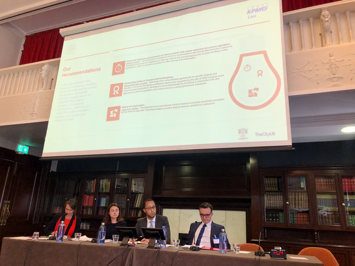 cfconferences's tweet photo. ‘The future of international transfers’ panel with @vivienneartz Joe Jones, Deputy Director, International Data Transfers, Department for Digital, Culture, Media and Sport @kpmguk @invescoemea 
@marshglobal #DataFS https://t.co/0DDIAnNton