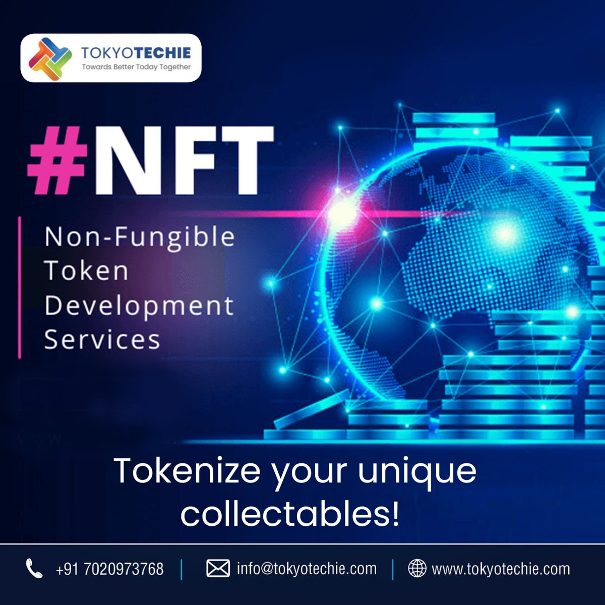 tokyo_techie's tweet photo. Tokyotechie offers you the NFT Token Development Services so that you can easily tokenize your NFTs and secure them! For Details: https://t.co/L9SVhVDanw
#NFT #nftdevelopment #BEP20tokendevelopment #securitytoken #nfttokendevelopment #NFTs #blockchain #blockchaintechnology https://t.co/rUKoUvx634