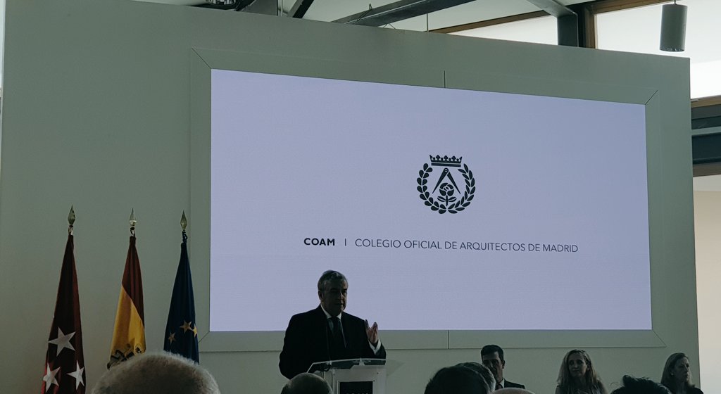Sigdrido Herraez toma posesión como nuevo decano del <a href="/COAMadrid/">COAM</a>