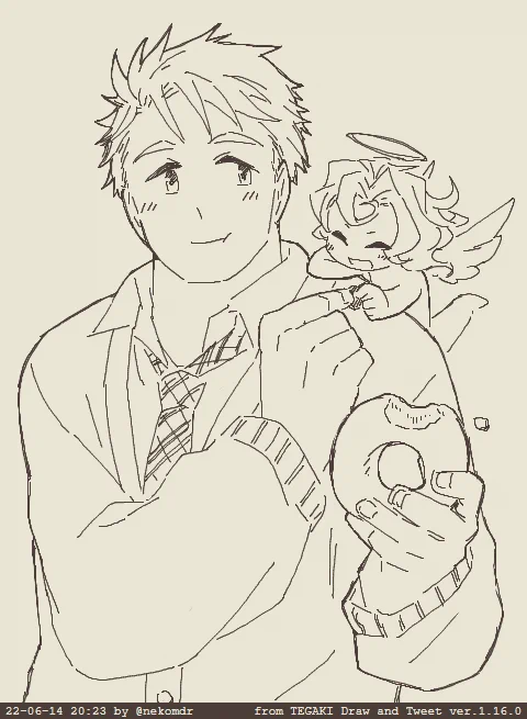 シンヤくん #tegaki_dt 