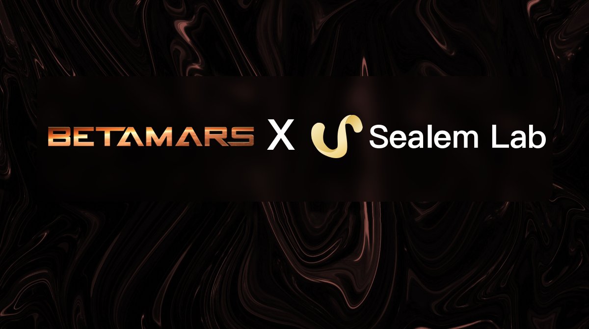 SealemLab's tweet photo. 📢New partnership with @Betamars2025 

#BetaMars is a free and open metaverse world.
Play,earn,socialize and create by yourself.

#P2EGames  #NFTs  #BSCGEM  #Partnership https://t.co/xSTnCgHJor