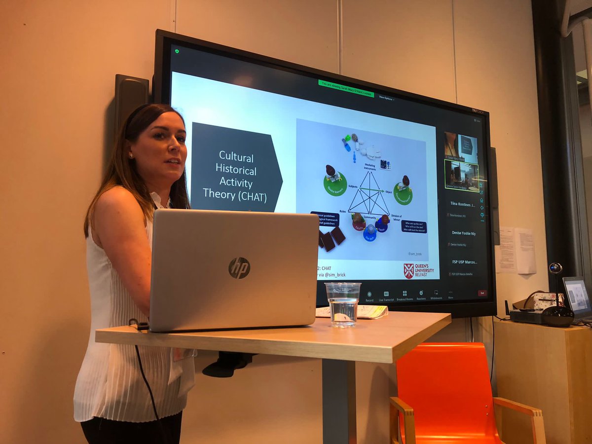 Such an honour for @_SarahOHare presenting her MD work on harnessing insitu simulation to develop organisational learning in primary care medical emergencies  

#Helsinki 🇫🇮 

#nbiscar2022 <a href="/NBISCAR2022/">Nordic-Baltic ISCAR Conference 2022</a> <a href="/AKajamaa/">Anu Kajamaa</a> <a href="/richardlconn/">Richard Conn</a>