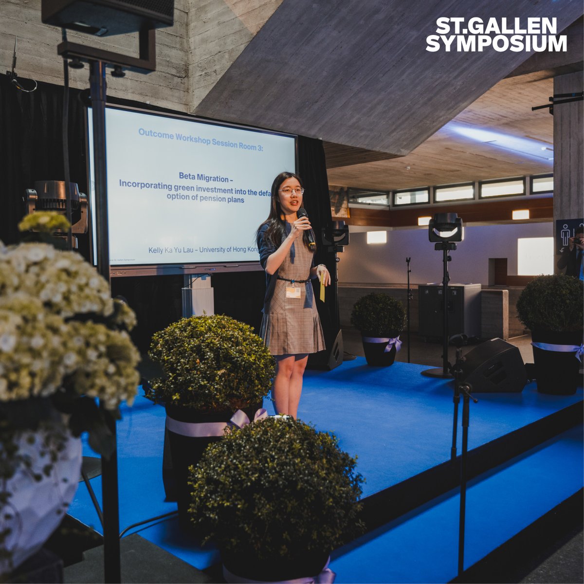SG__Symposium's tweet photo. At the #51SGS, to foster cross-generational dialogue, participants could interact with the "Digitale Tafel" screens allowing them to easily share their thought-provoking ideas. We would like to thank @heinekingmedia for their support in this partnership. #CollaborativeAdvantage https://t.co/sL1PxjqGuj