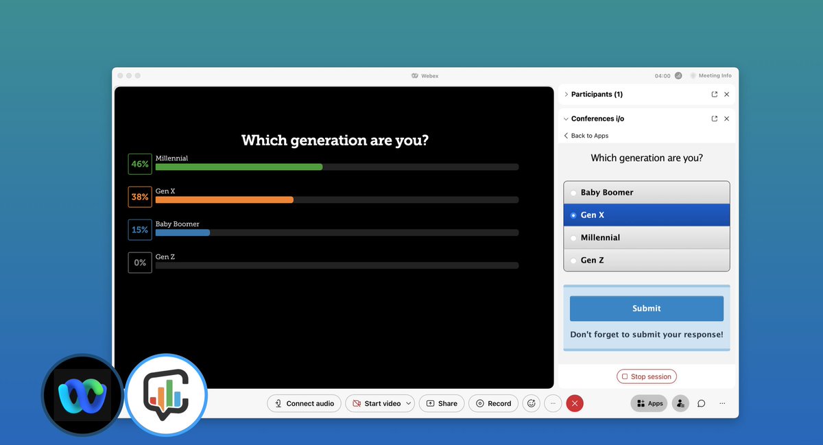 Attending #CISCOLive2022 ? Check out a demo of our new <a href="/Webex/">Webex</a> integration at Booth CL10!

#hybridwork #CISCOLive #WebexAppHub