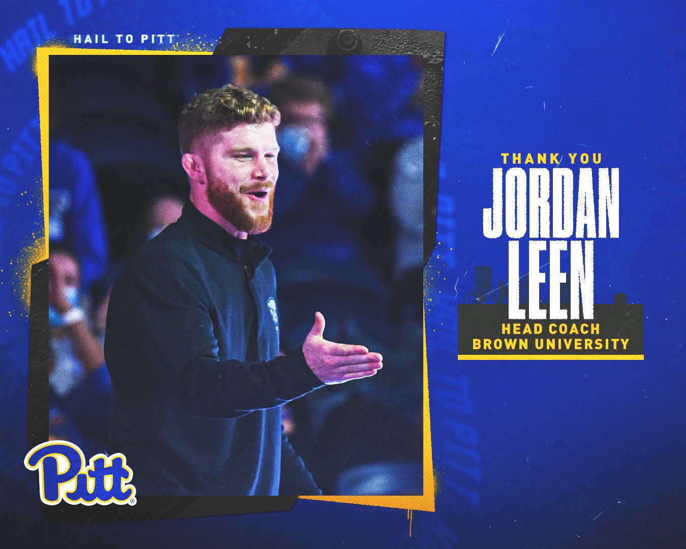Pitt Wrestling on Twitter "Congrats, JordanLeen_ 🤝 Thanks for your hugely impactful