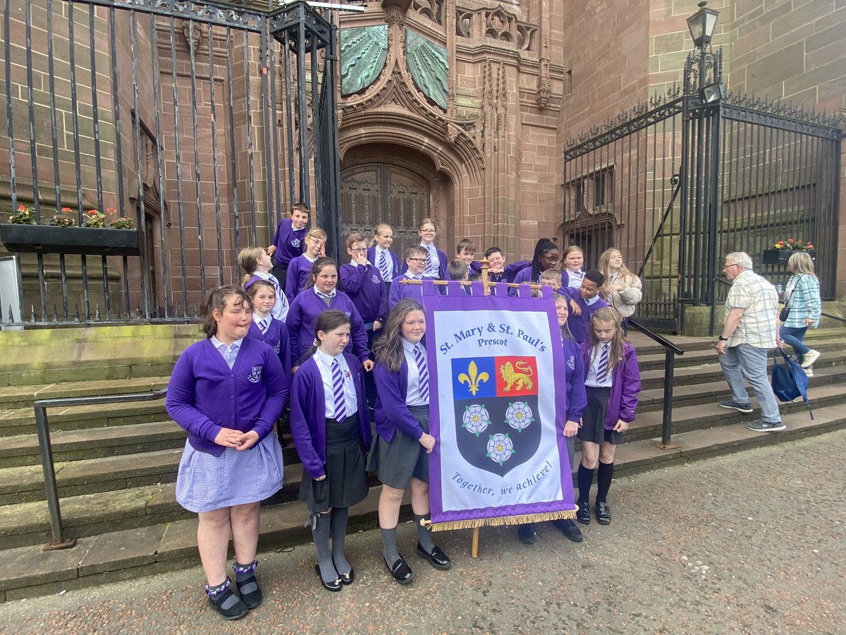 Thank you to @livdioceseed for a wonderful learners service @LivCathedral! Thank you to @iapcrosby @Ykids_Charity and @Church_TheMount for their contributions to our service! It was a joy to be with all our other church school friends from across the diocese #love