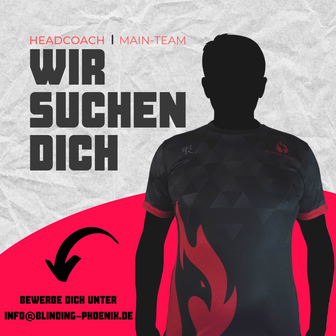 BPhoenixesports's tweet photo. Wir suchen dich! Oder falls ihr jemanden kennt der dazu passt gerne retweeten! 🔥🦅
#projectvgg #valorant #valorantde #valorantesports #valorantdeutschland #twitchdeutschland #twitchstreamer https://t.co/m0rdMtdSAo