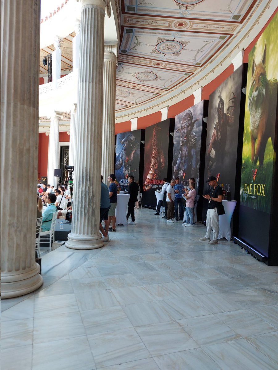 RudySteenhoek's tweet photo. This is getting better and better! Partnerships, bombs being dropped, giveaways, holograms, life-size vulcanites, food, drinks, signatures, virtual reality, music..
All centered around the community! π€―
#Vulcon2 $PYR https://t.co/5dFHctpOdH