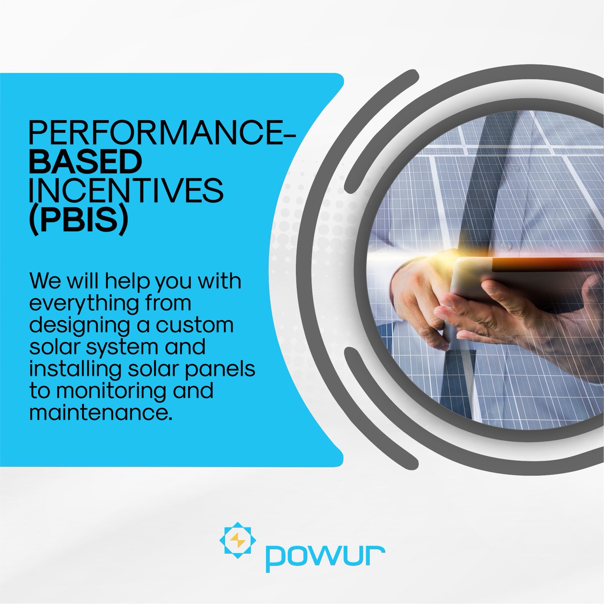 We will help you with everything from designing a custom solar system and installing solar panels to monitoring and maintenance.
--
🌐 powur.com/leeran.peretz/…
.
#powur #solarenergy #solar #solarpower #solarpanels #renewableenergy #energy #greenenergy #cleanenergy #solarpanel